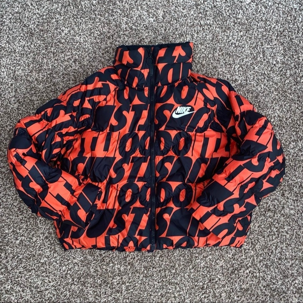 Nike Black and Red Jacket